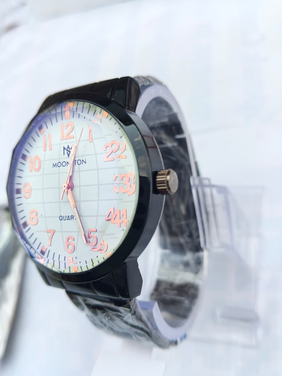 Stainless Steel Moonstone