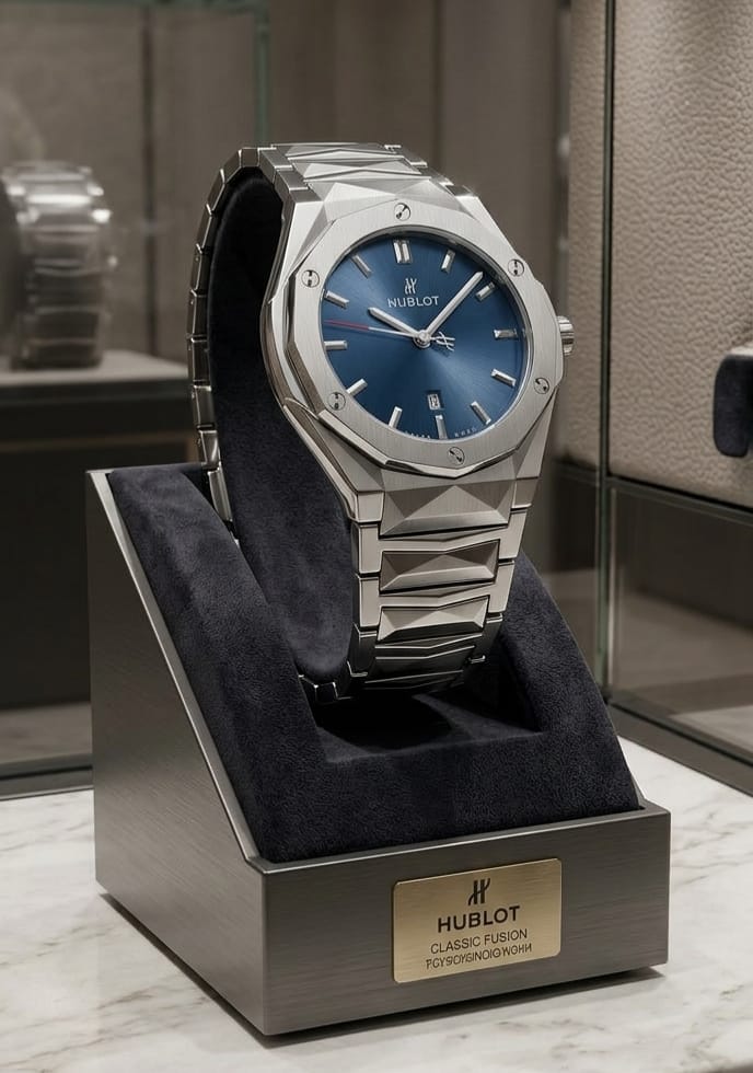 Hublot White Luxury Watch Premium Elegant Design
