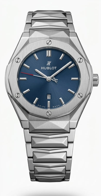 Hublot White Luxury Watch Premium Elegant Design