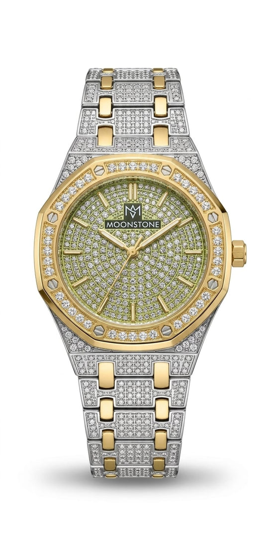 Moonstone Golden Girls Watch Elegant Luxury Design