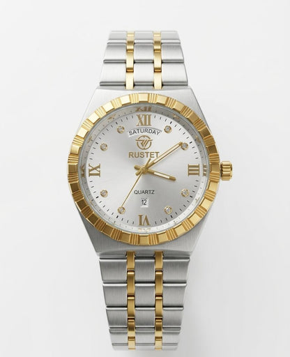 Estate of Class Watch  Silver Sunray Dial with Fluted Golden style