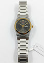 RUSTET Prestige Men Watch Charcoal Dial with Golden Bezel