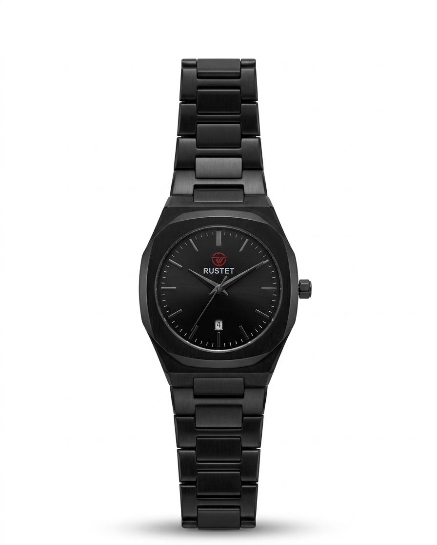 Luxury Men Watch  Sapphire Glass Gold Indices Integrated