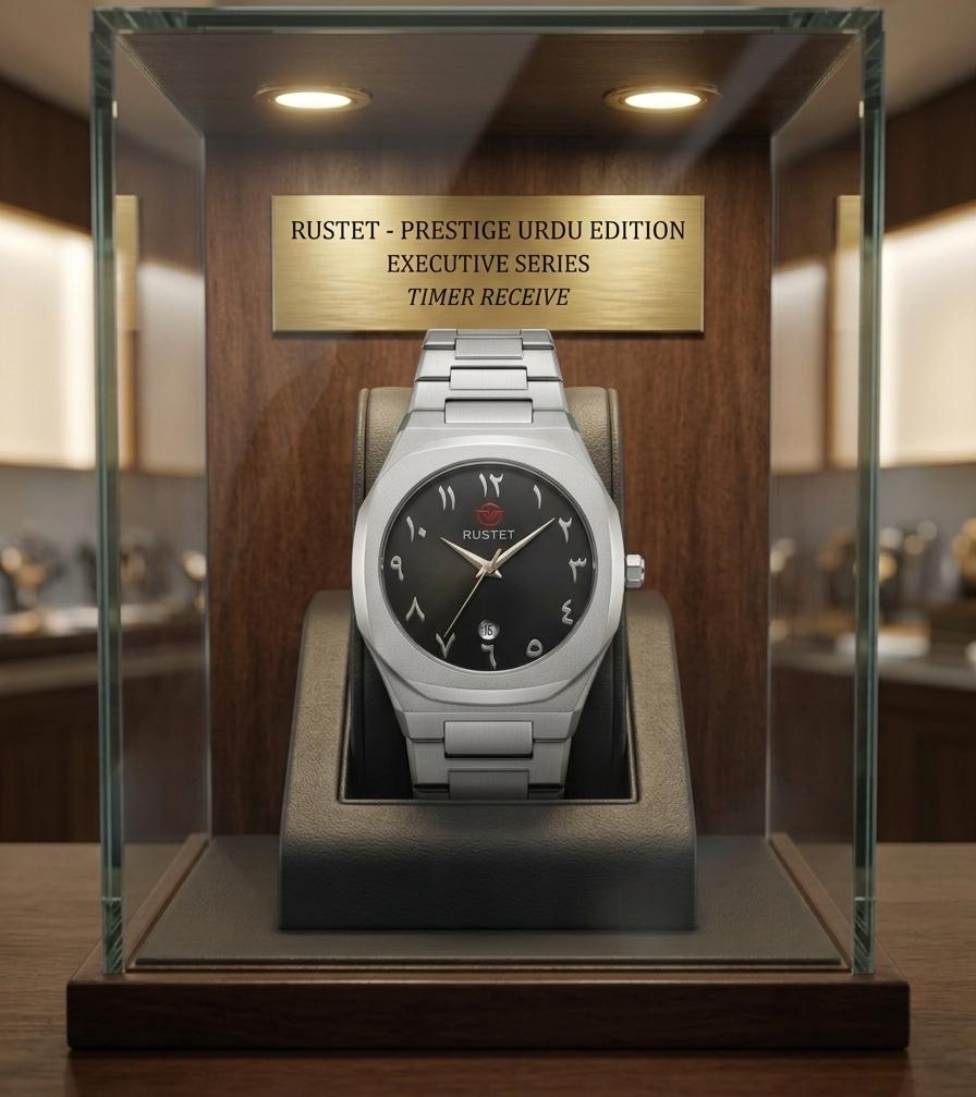 RUSTET Heritage Men Watch with Black Arabic