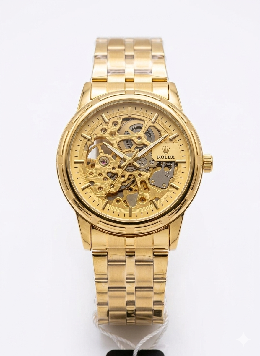 Rolex Automatic Luxury Watch Stainless Steel